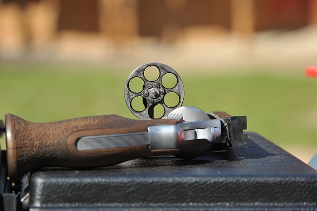 střelnice - revolver